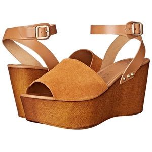 Seychelles Cognac platform Wedges